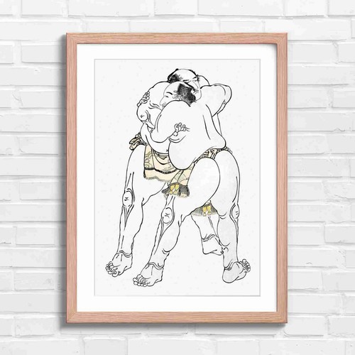 Traditional japanese sumo - traditional,