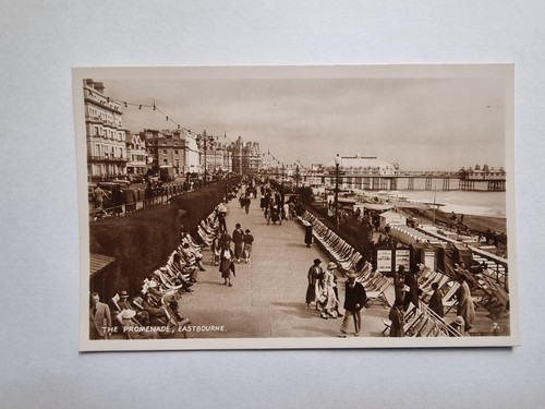 Eastbourne postcard c1925 real - eastbourne,