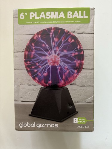 Global gizmos plasma ball - global, 6”