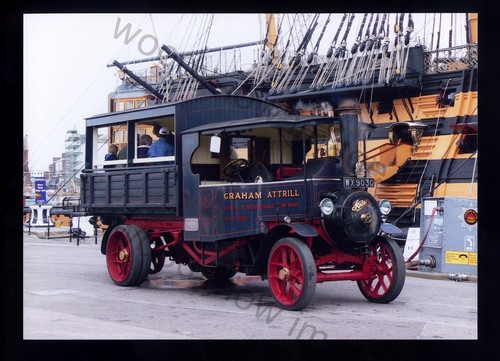 Tz1434 steam wagon - wagon,