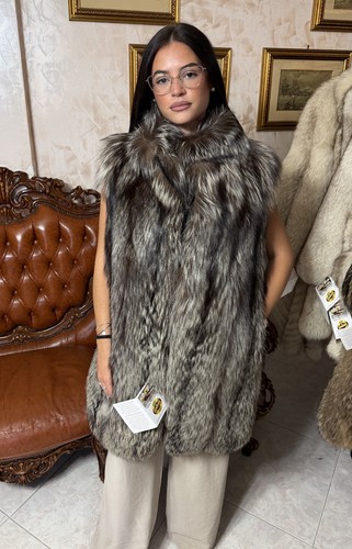 Gillet fox fur jacket - gillet,