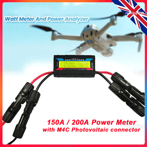 150a 200a digital lcd amp - amp, watt