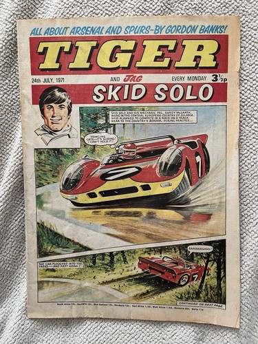Tiger comic 24th july - 24th, vg