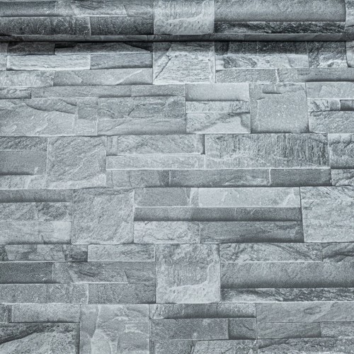 Charcoal grey slate brick - grey,