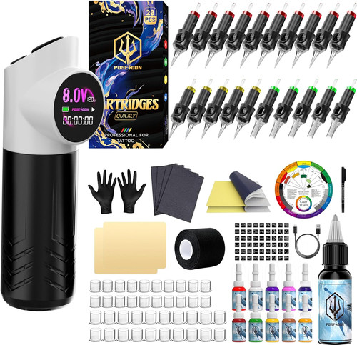 Panda design tattoo pen - panda,