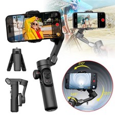 Smart 3-Axis Gimbal Stabilizer Foldable Phone Stabilizer for iPhone/Androd
