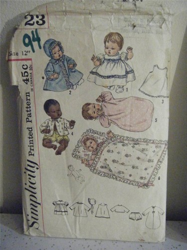 Vtg simplicity pattern - vtg,