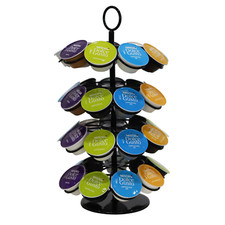 36 Coffee Pod Holder Revolving Stand  For Dolce Gusto & K Cup Coffee Capsules