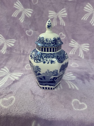 Spode blue italian mini lidded - spode,