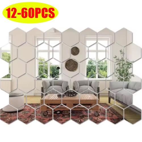 60x decor mirror tiles - 60x,