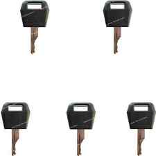 5 keys For Case IH Ignition Keys Tractor Skid Steer Digger Excavator Dozer