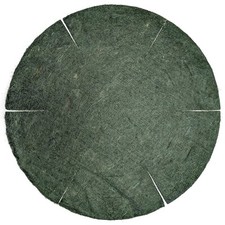 Natural Green Jute Liners for Hanging Basket Planter (12", 14", 16" & 18" Sizes)