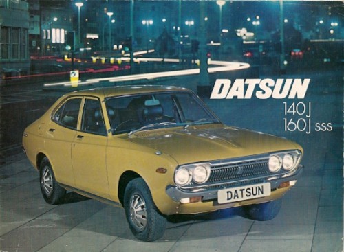 Datsun nissan violet 1975 - datsun, 1975-76