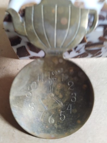 Antique caddy spoon pot - spoon(t.pot, w/
