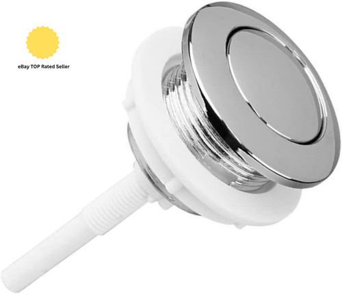 Toilet flush button - flush, single