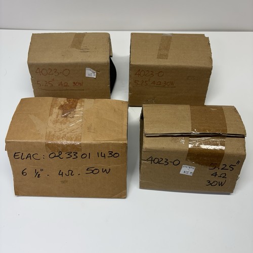 Lot elac speakers 5 - lot, 6.5”