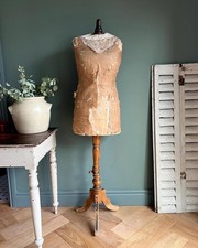 Antique Female Mannequin Bust