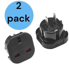 2  UK to USA Travel Plug