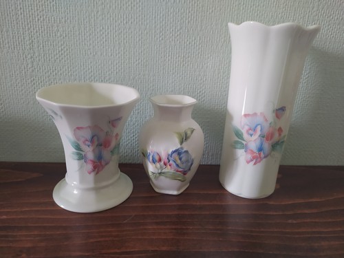 Aynsley posy vases - 3,