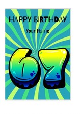TikTok Meme 67 Themed Birthday