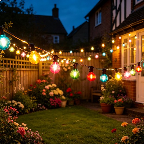 30m 45m festoon - 45m, garden