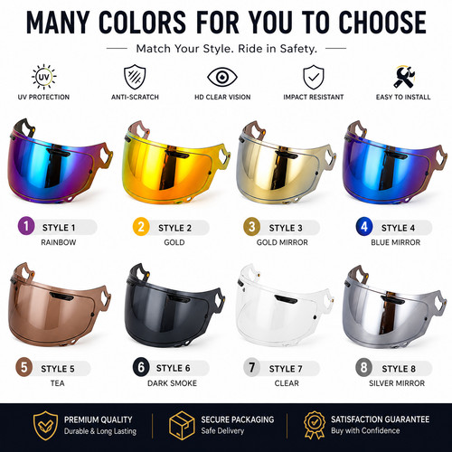 Helmet visor compatible - visor,