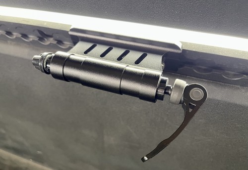 Bike fork mount for - for, l-track