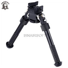 V8 Tactical Hunting Rifle Bipod 6-9" 360° Swivel Bipod for Picatinny Rail Mount