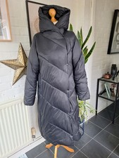 Zara Black Padded Coat Small
