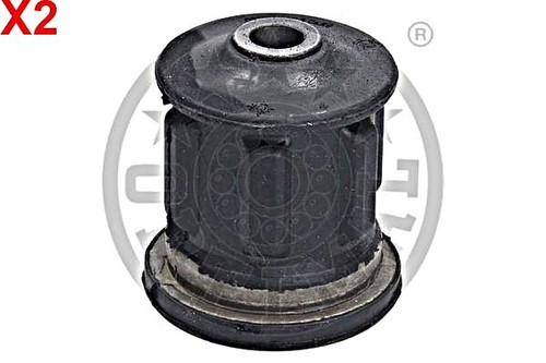 Rear axle beam mounting - rear, 2x