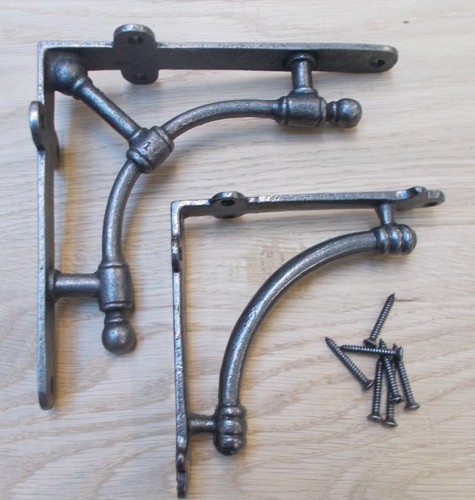 Pair albion cast iron - cast,