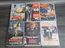 6x Ex Rental Big Box VHS