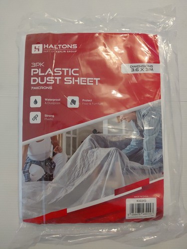 Large dust sheets x - 3,