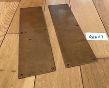 2x Vintage Brass Door Finger