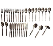 Eickenberg Solingen Cutlery Set Stainless Steel 33-teilig 10 Person Used