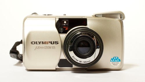 Olympus mju zoom 105 - µ[mju:], /