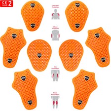 Innovative Flexible CE Level 2 Certified Biker Suit Pocket Armour Pads Upgrade