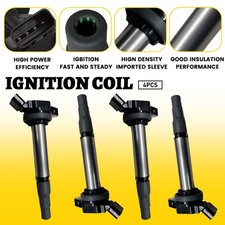 4PCS Ignition Coil Pack Fits