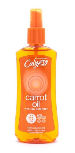 Calypso carrot oil spf6 tan - spf6,