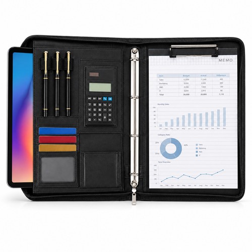 Leathario portfolio folder - portfolio, a4