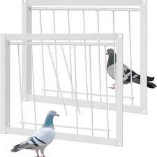 Pigeon Cage Door Bird Wire One Way Entrance Door Iron Pigeon Trap Door ↕