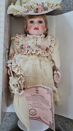 Ruth leonardo porcelain doll - porcelain,