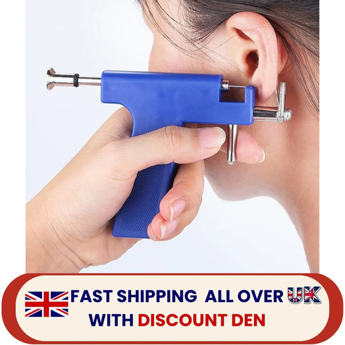 Ear piercing gun machine with - gun,