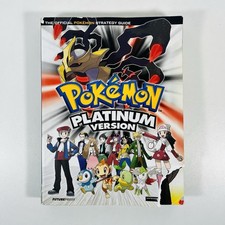 Pokemon Platinum Version Official Strategy Guide Book Sinnoh League Nintendo