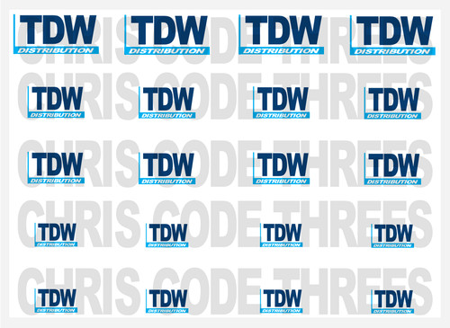 Code adhesive vinyl - code, decal