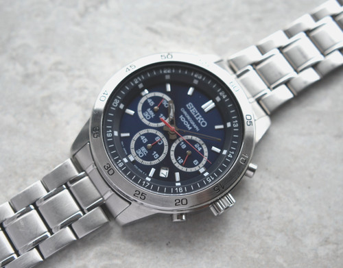 Seiko chronograph men - men's, watch