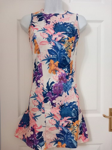 Missi london floral drop waist - london,