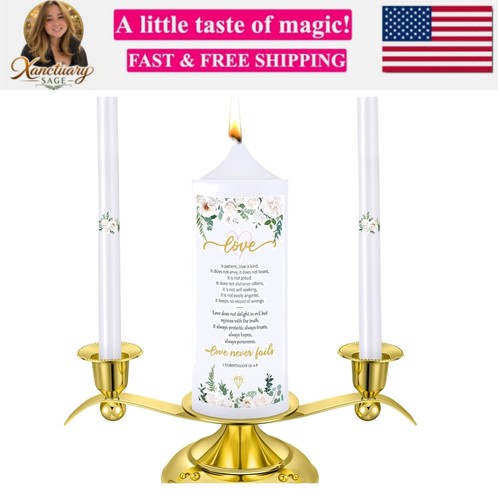 Unity floral candles - unity,