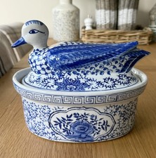 Vintage Blue White Chinese