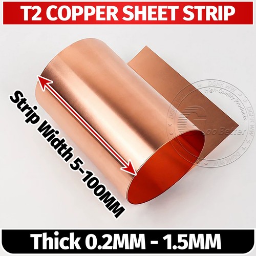 Copper sheet strip 2mm - copper,